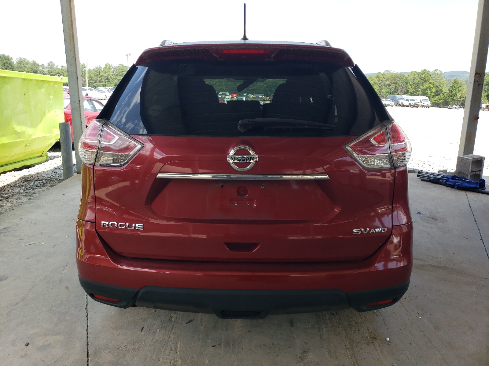 KNMAT2MV6FP550459 2015 Nissan Rogue S