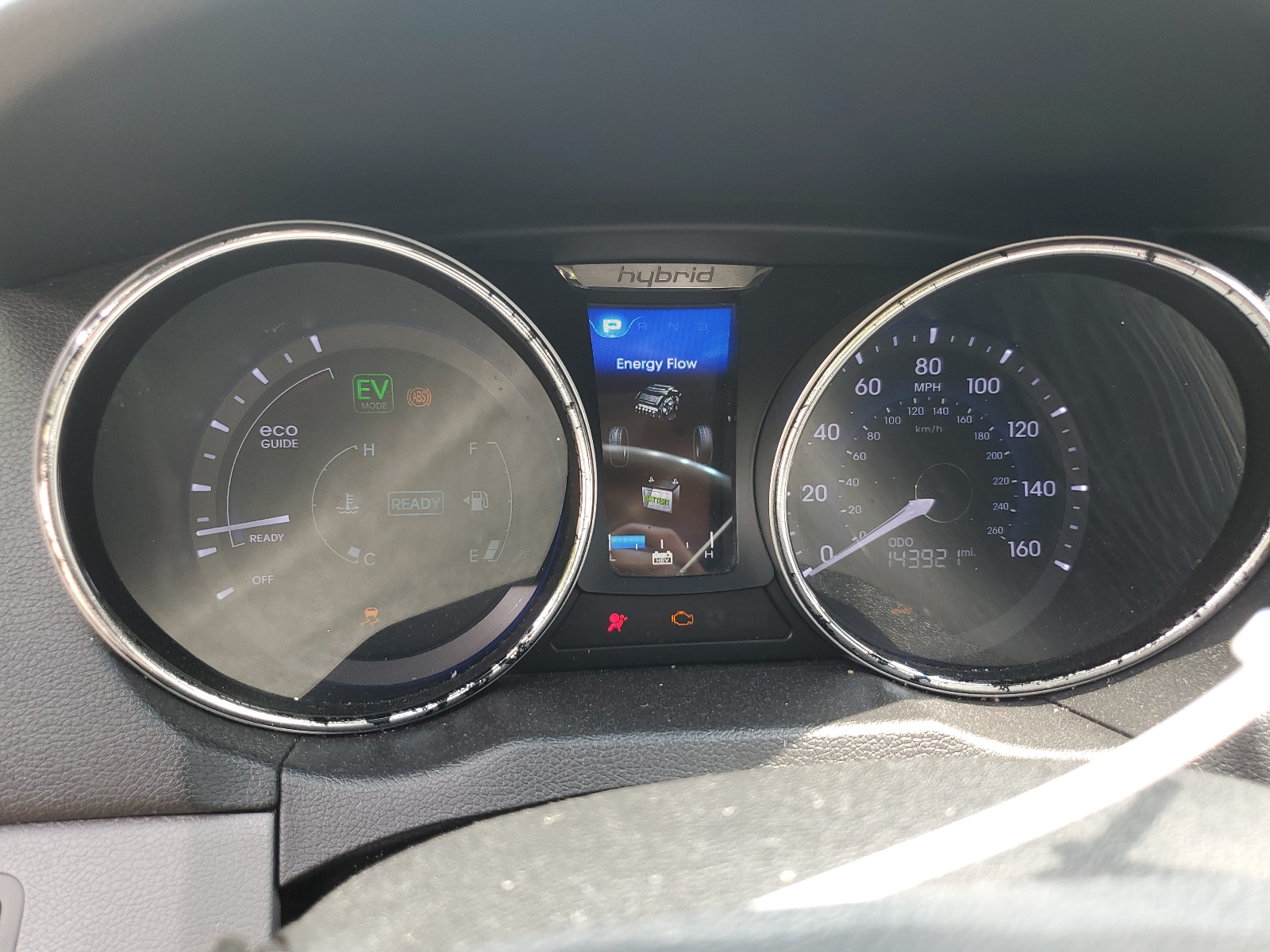 KMHEC4A4XDA078755 2013 Hyundai Sonata Hybrid