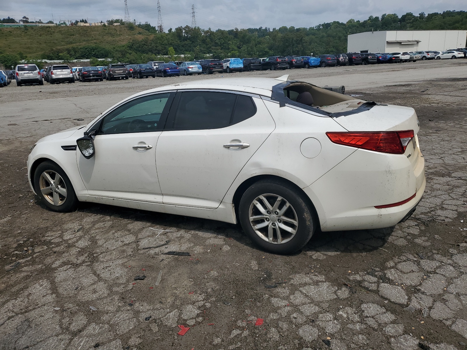 2013 Kia Optima Lx vin: KNAGM4A71D5351527