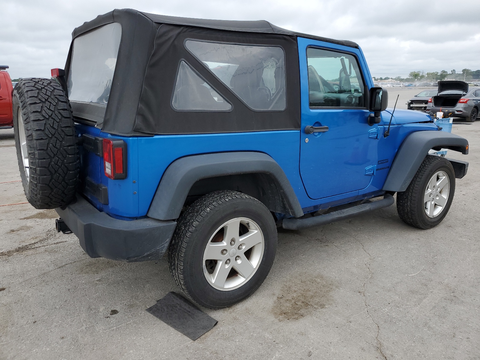 1C4AJWAG1FL516388 2015 Jeep Wrangler Sport