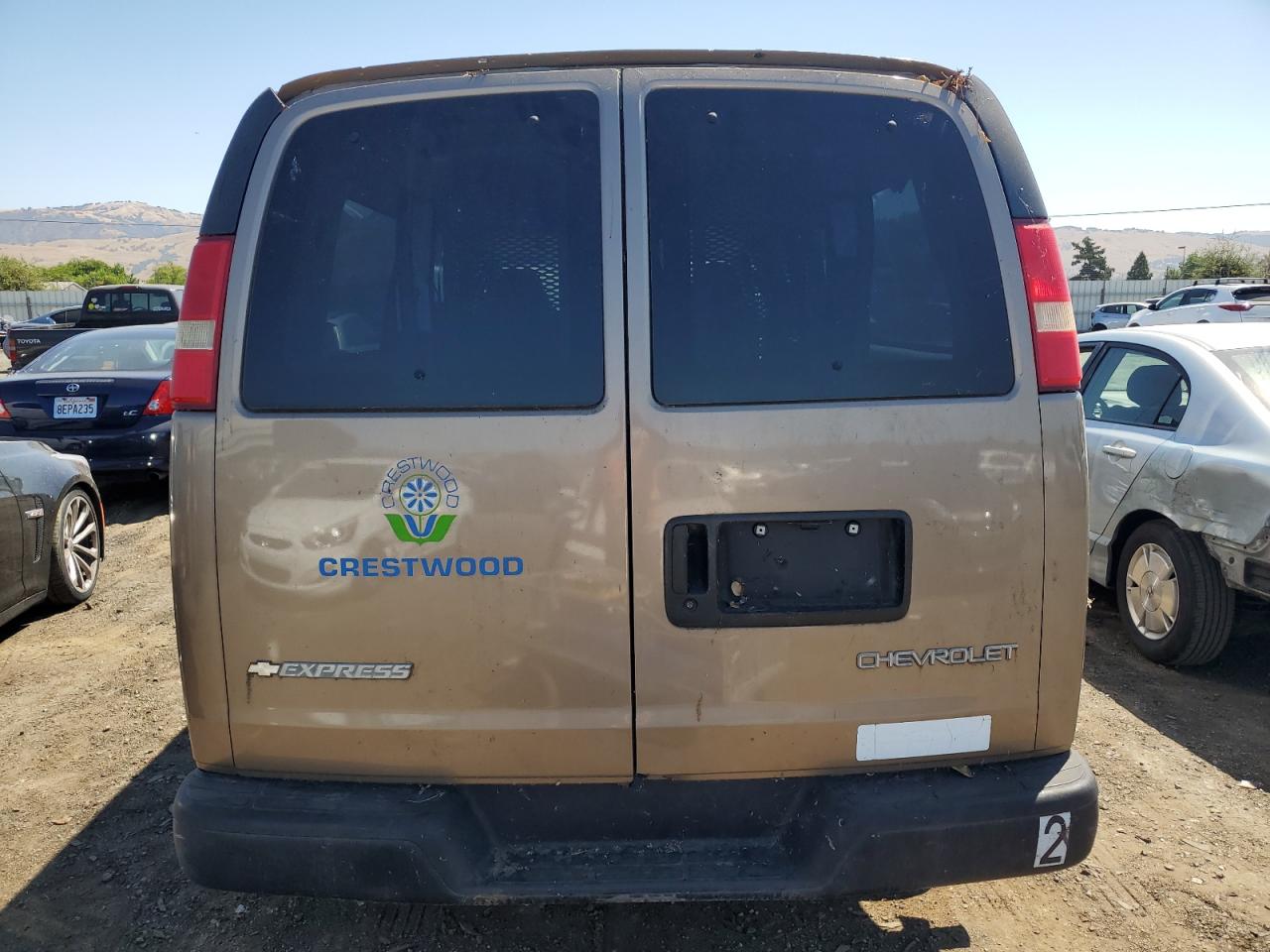 2003 Chevrolet Express G2500 VIN: 1GAGG29U231234501 Lot: 64086994