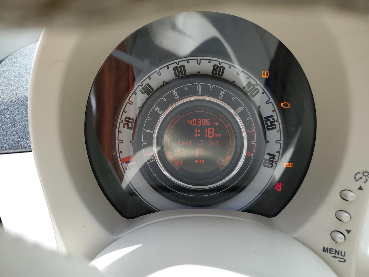 2013 Fiat 500 Pop VIN: 3C3CFFDR1DT615564 Lot: 62573424