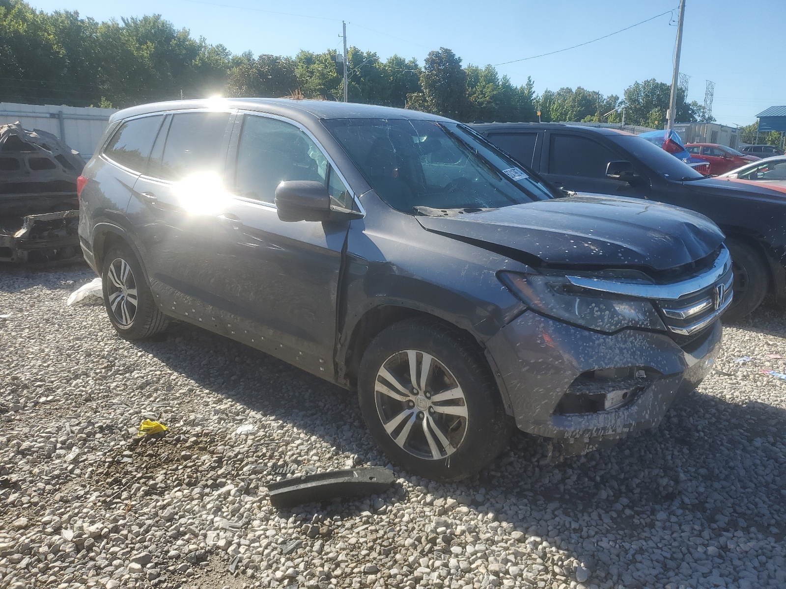 2018 Honda Pilot Exl vin: 5FNYF5H58JB006534