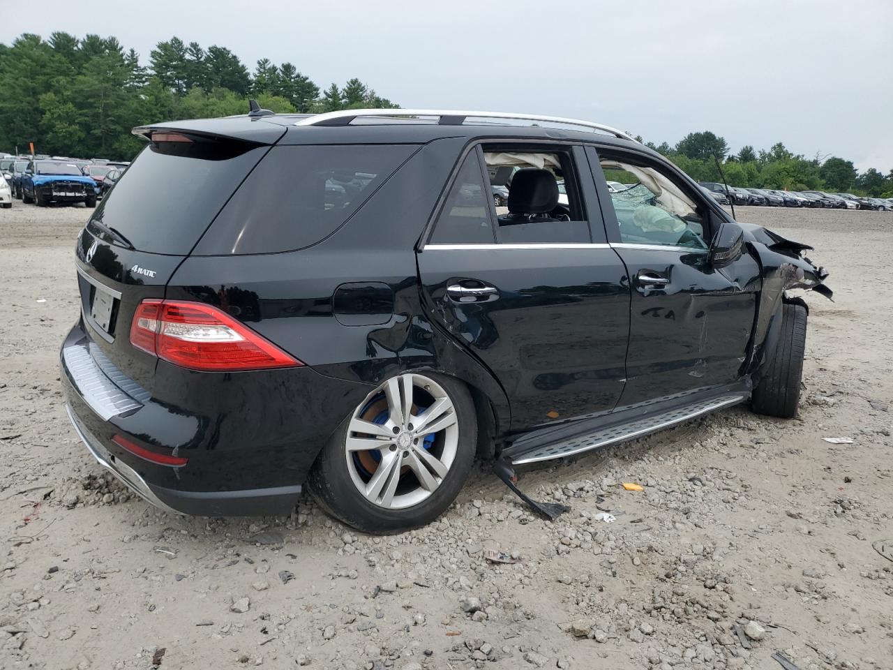 2013 Mercedes-Benz Ml 350 4Matic VIN: 4JGDA5HB8DA111196 Lot: 63197694