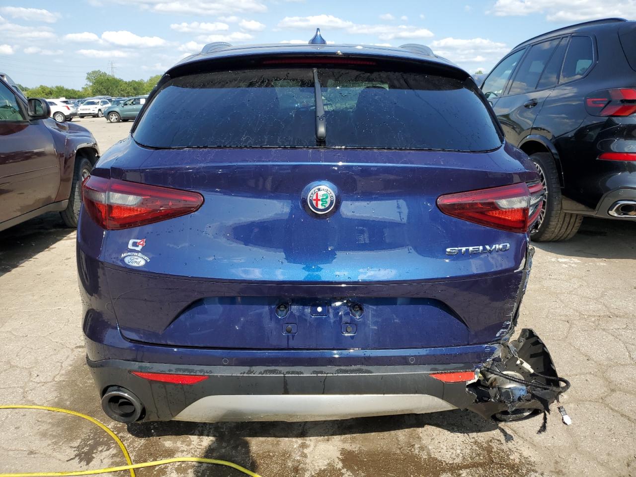 2019 Alfa Romeo Stelvio Ti VIN: ZASPAKBN8K7C70157 Lot: 63800114