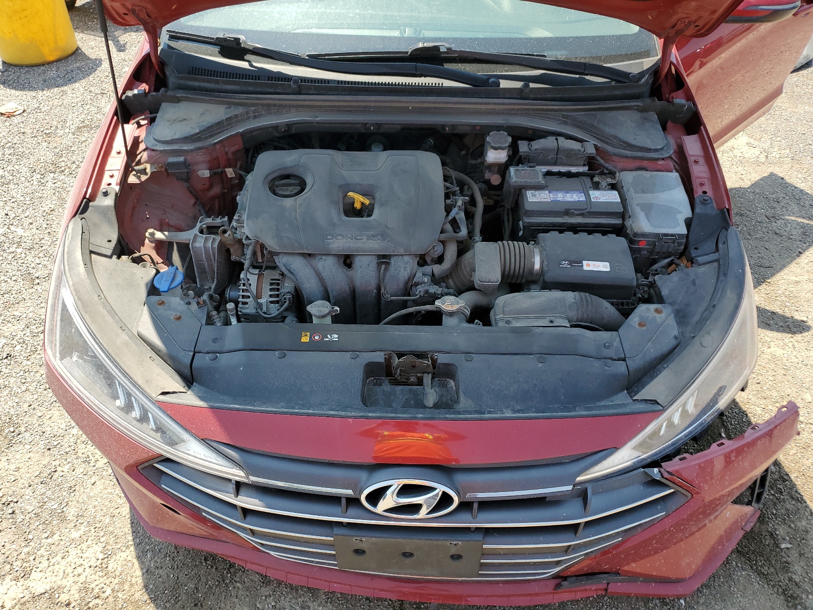 KMHD84LF8KU855604 2019 Hyundai Elantra Sel