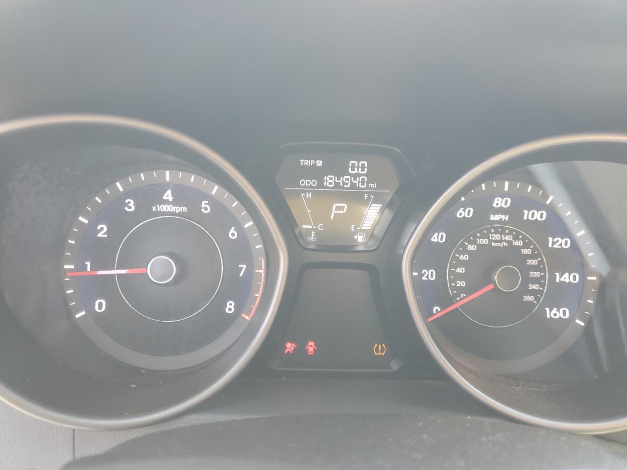 2013 Hyundai Elantra Gls VIN: 5NPDH4AE6DH372012 Lot: 63650864