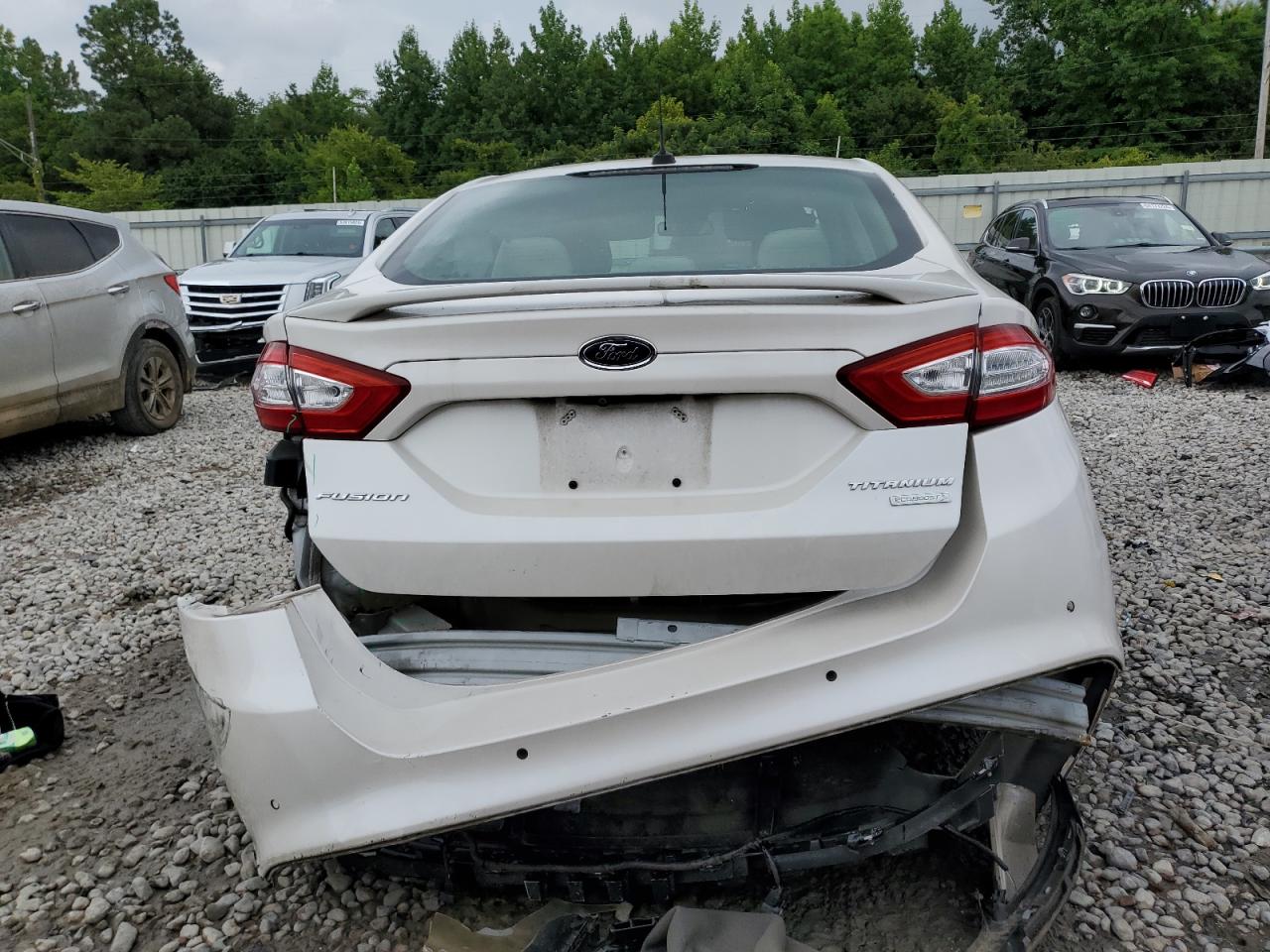 2016 Ford Fusion Titanium VIN: 3FA6P0K93GR114270 Lot: 62287264