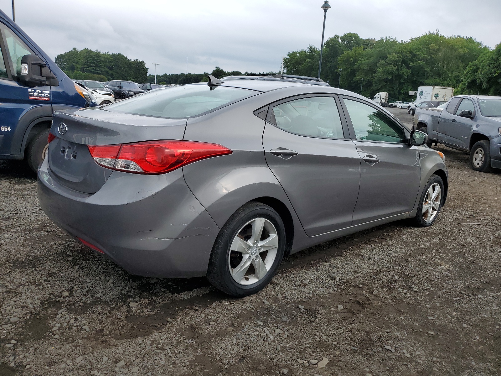 2012 Hyundai Elantra Gls vin: 5NPDH4AE1CH115676