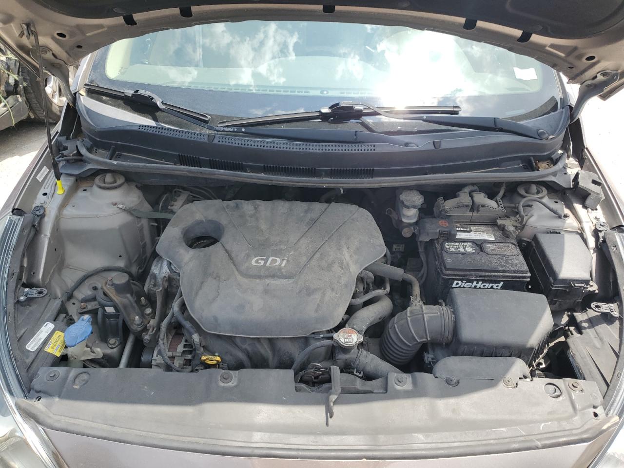 2013 Hyundai Accent Gls VIN: KMHCU4AE1DU443092 Lot: 62524824