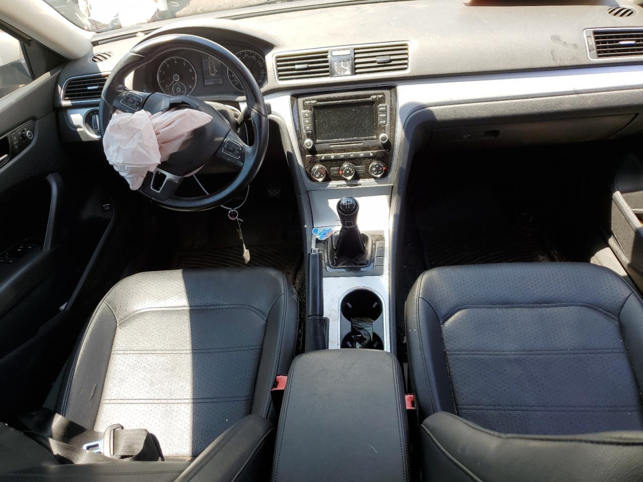 2013 Volkswagen Passat Se VIN: 1VWBP7A39DC057661 Lot: 61738604