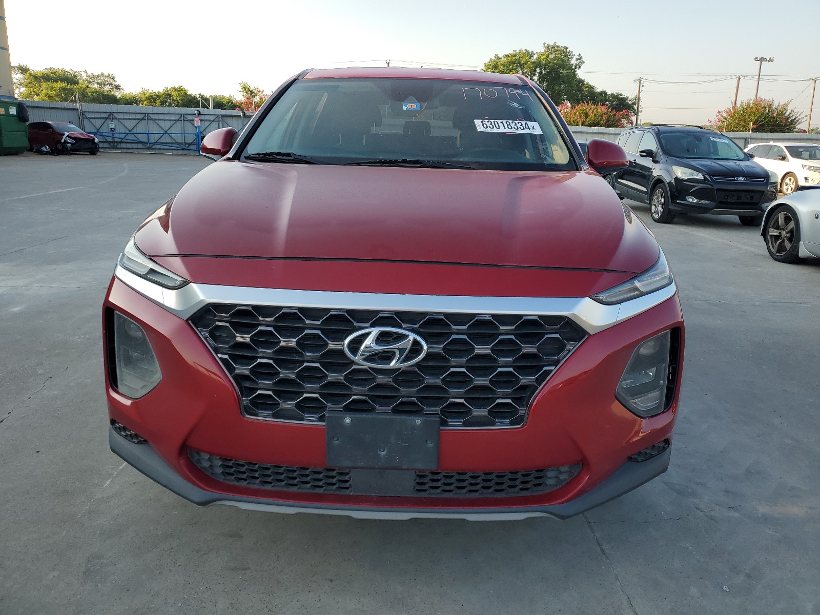 5NMS23AD8LH170794 2020 Hyundai Santa Fe Se