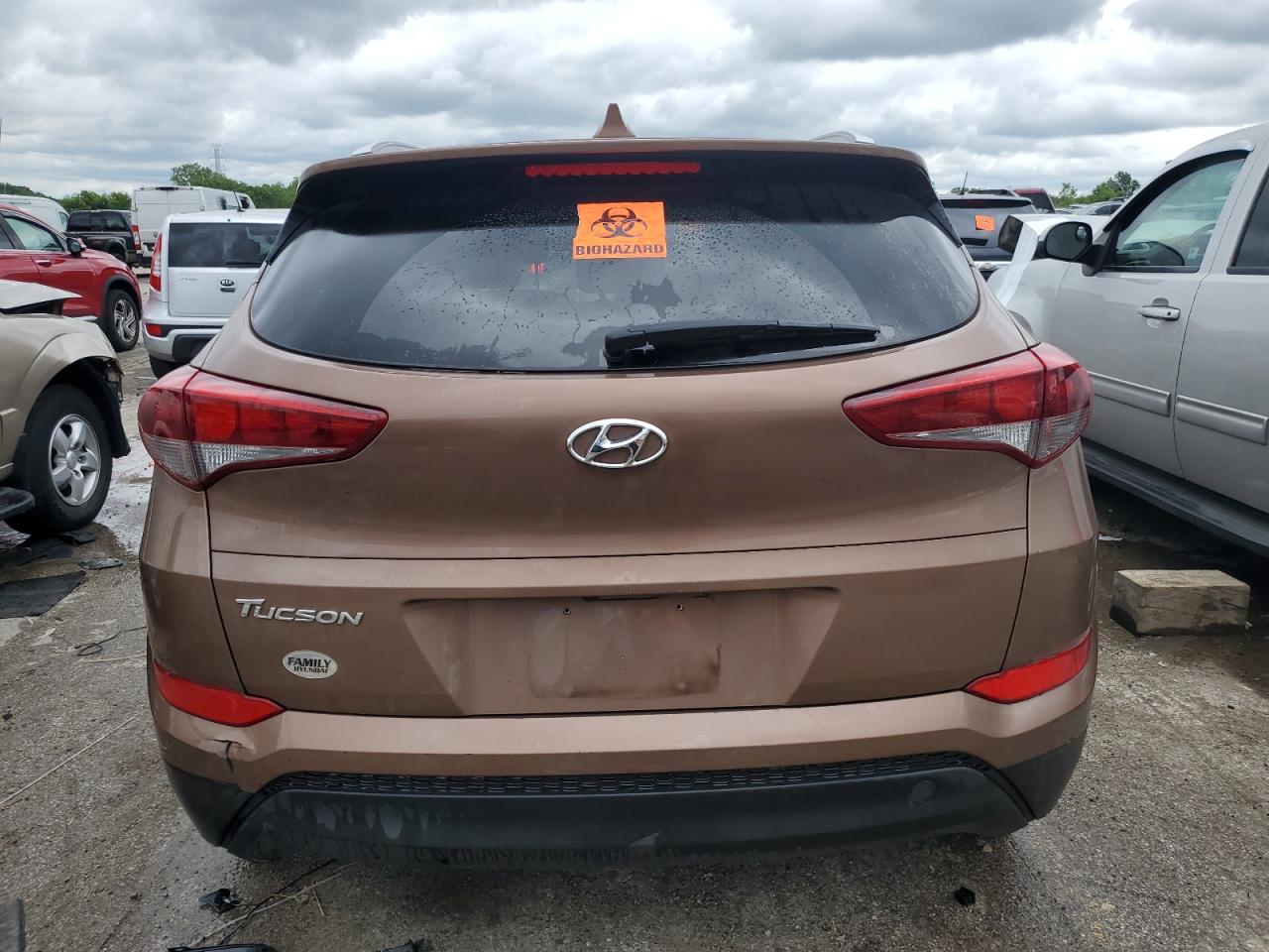 2017 Hyundai Tucson Limited VIN: KM8J33A49HU533396 Lot: 61680614