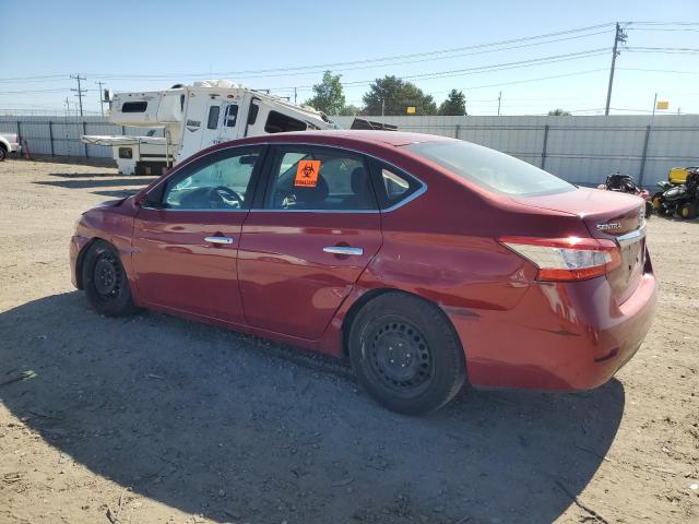  NISSAN SENTRA 2013 Червоний