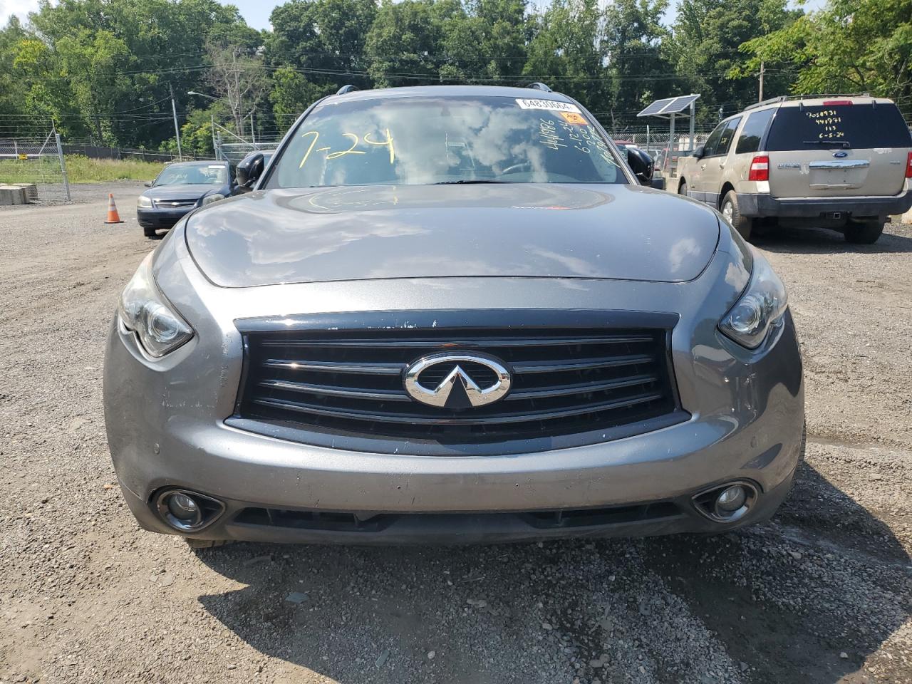 2016 Infiniti Qx70 VIN: JN8CS1MW7GM752488 Lot: 64830664
