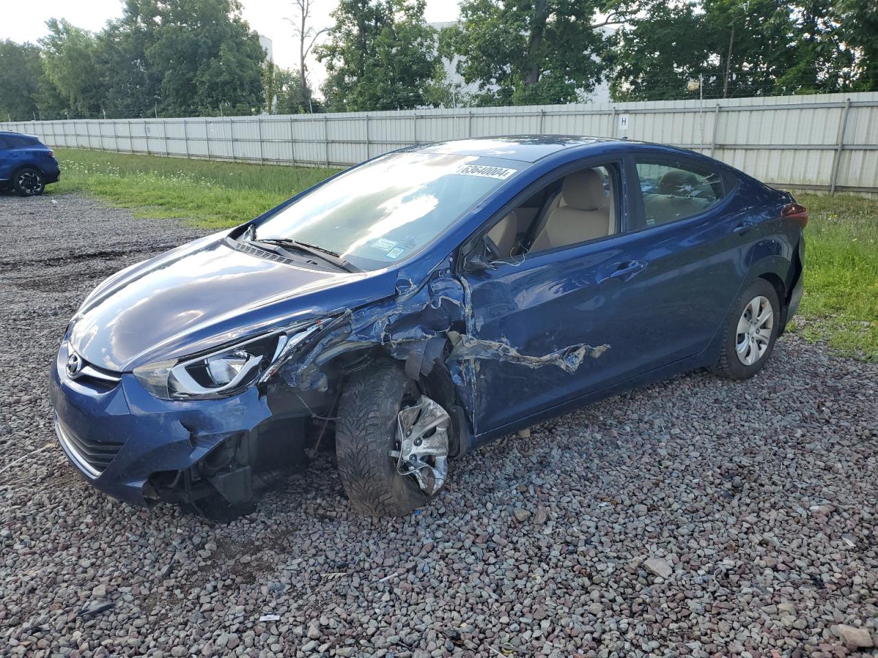 5NPDH4AE4GH795353 2016 HYUNDAI ELANTRA - Image 1