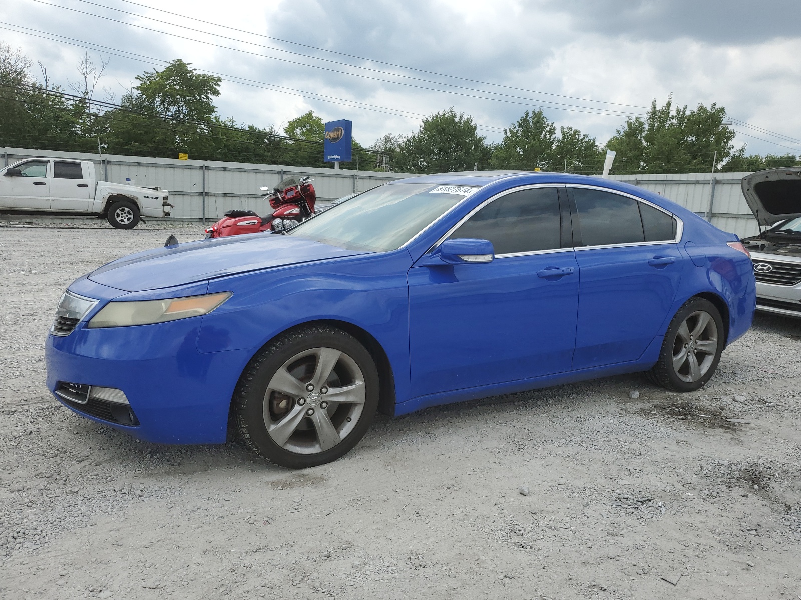 2012 Acura Tl vin: 19UUA9F58CA001337