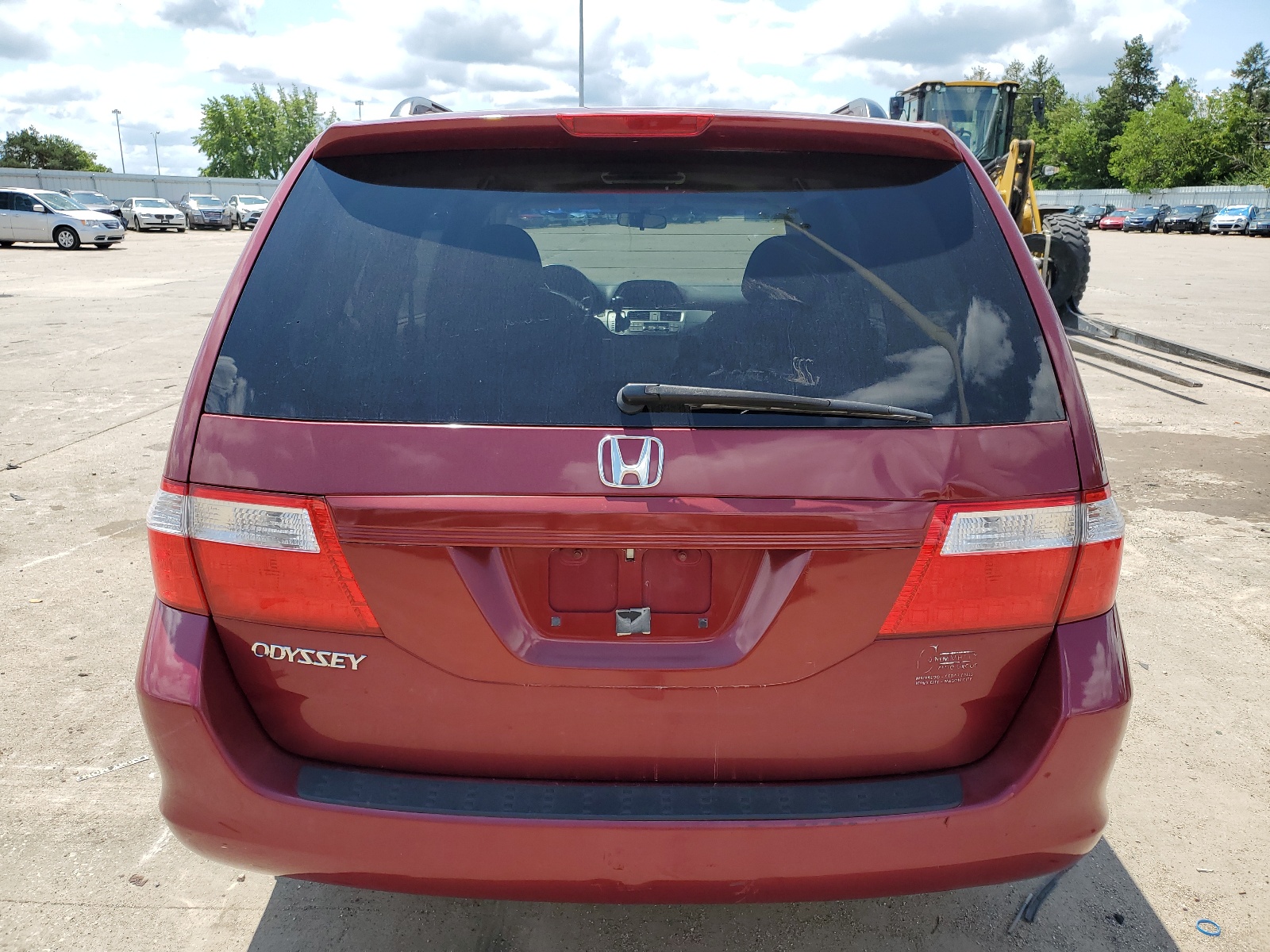 5FNRL38756B121537 2006 Honda Odyssey Exl