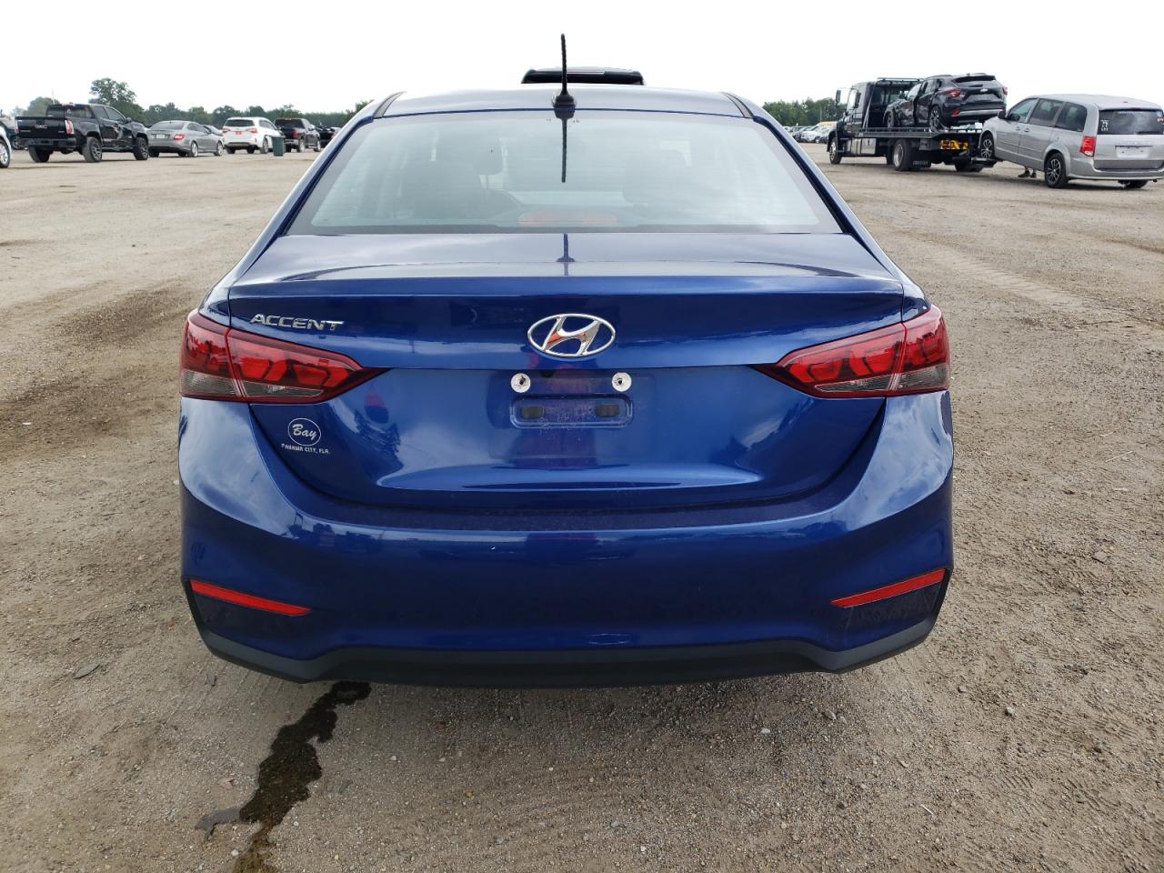 2022 Hyundai Accent Se VIN: 3KPC24A68NE187617 Lot: 61384374