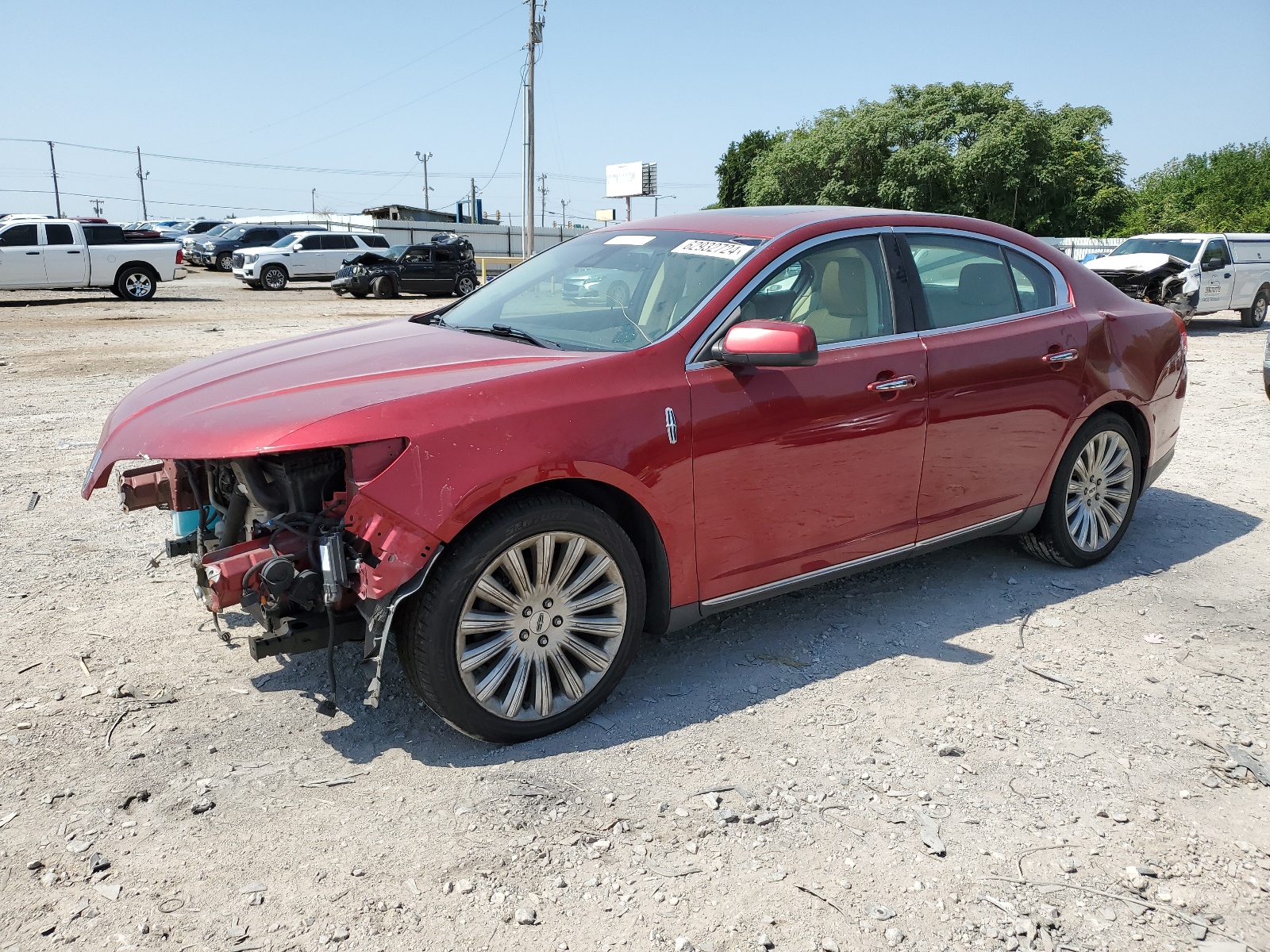 2013 Lincoln Mks vin: 1LNHL9EK6DG610437