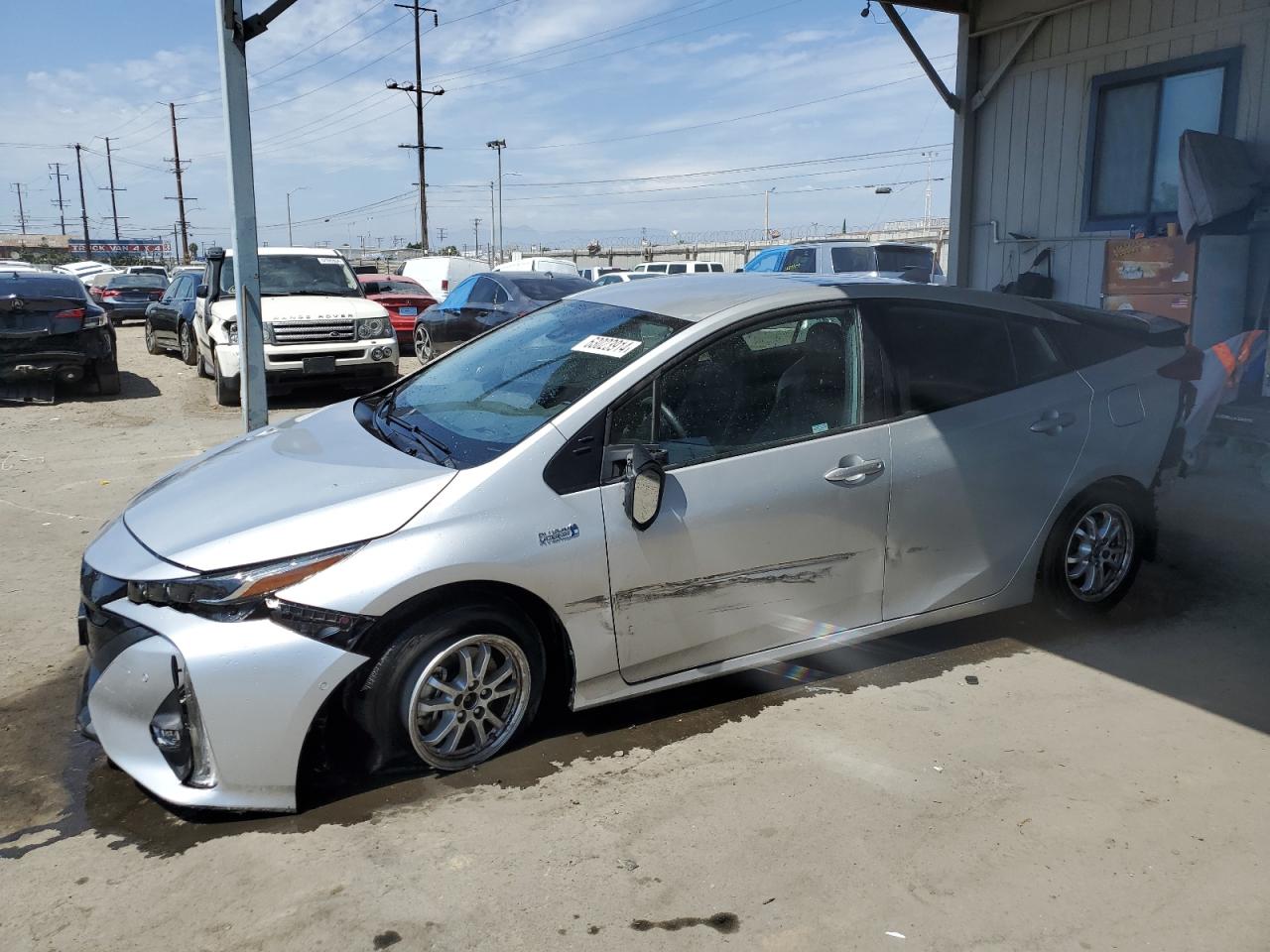 2021 Toyota Prius Prime Le VIN: JTDKAMFP4M3175552 Lot: 63023914