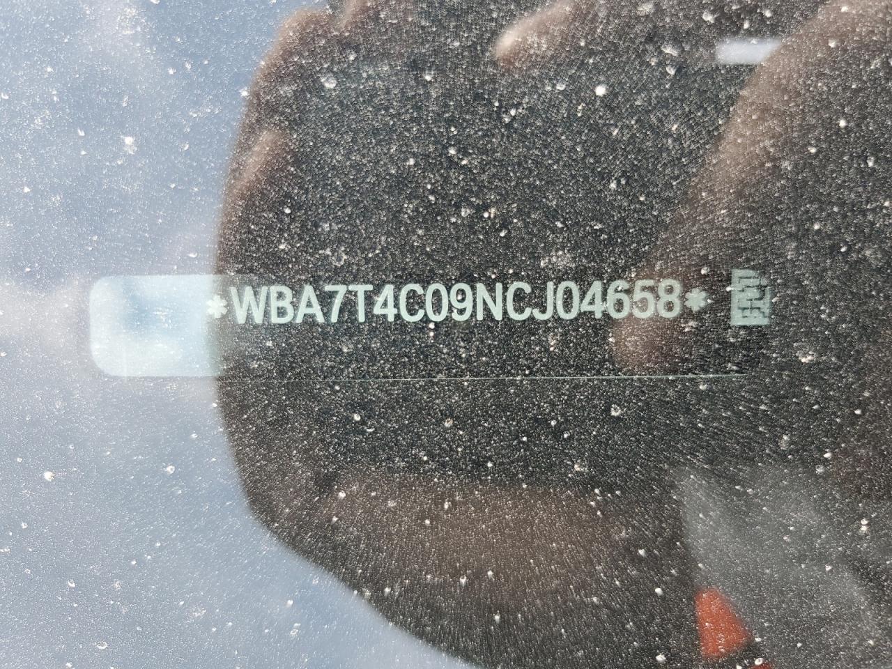 2022 BMW 740 Xi VIN: WBA7T4C09NCJ04658 Lot: 64213524