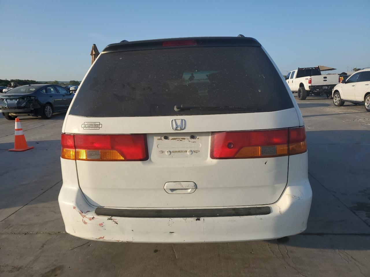 2003 Honda Odyssey Exl VIN: 5FNRL18983B080287 Lot: 61805104