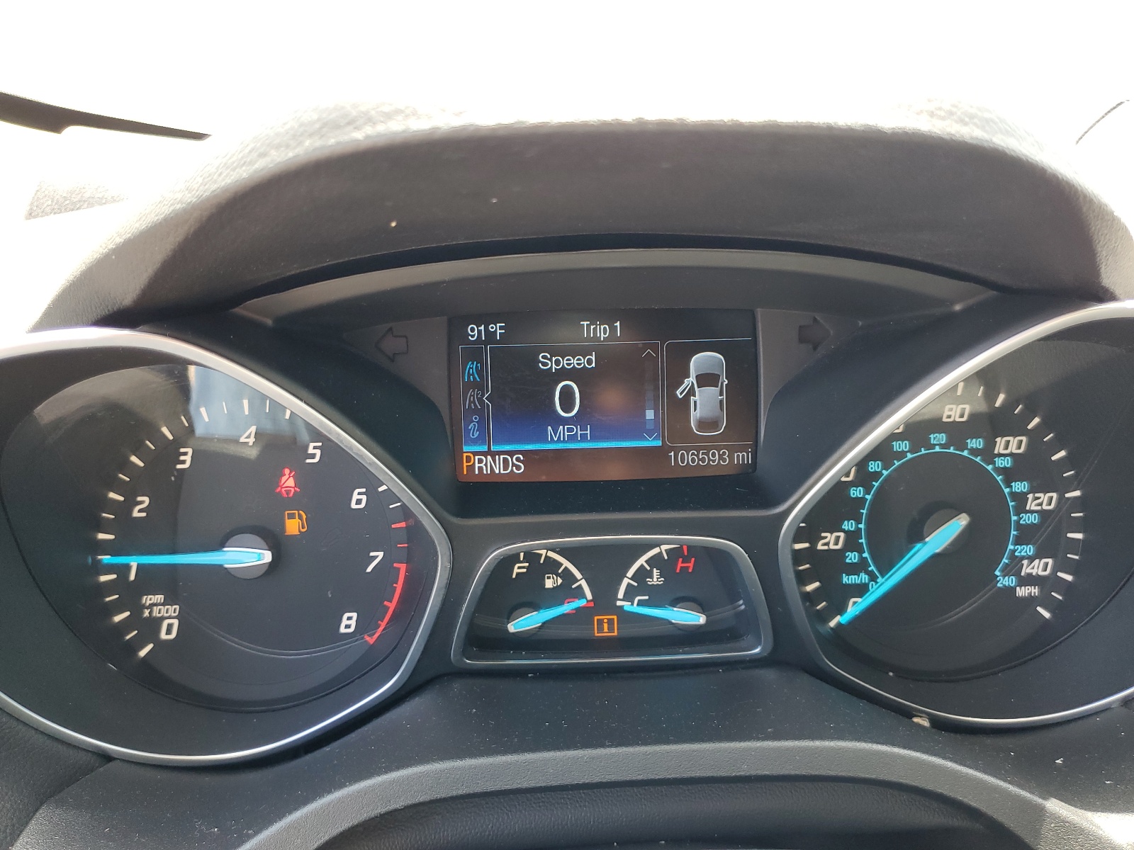 1FMCU9GX9GUB40863 2016 Ford Escape Se