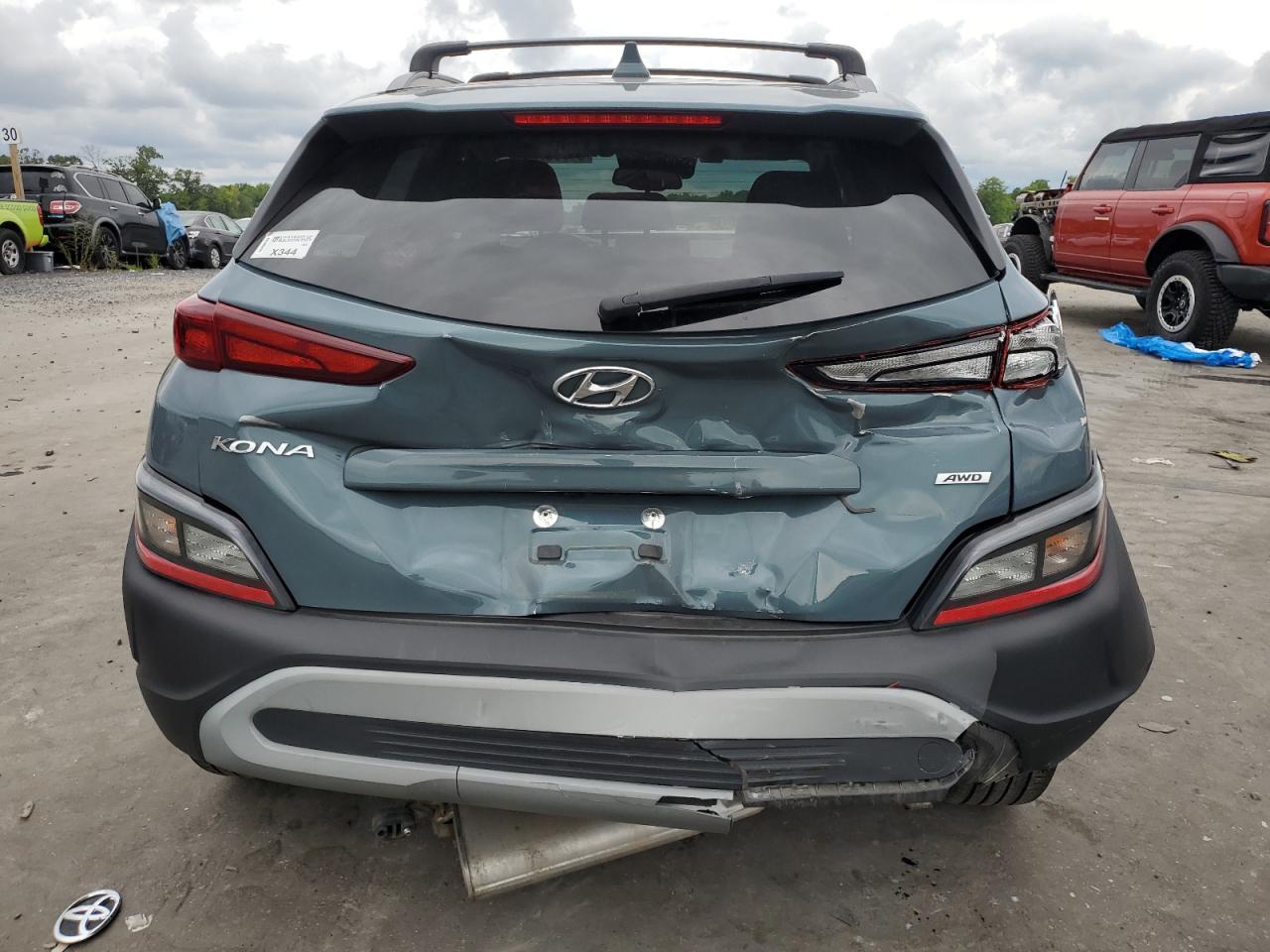 KM8K6CAB9NU882922 2022 Hyundai Kona Sel