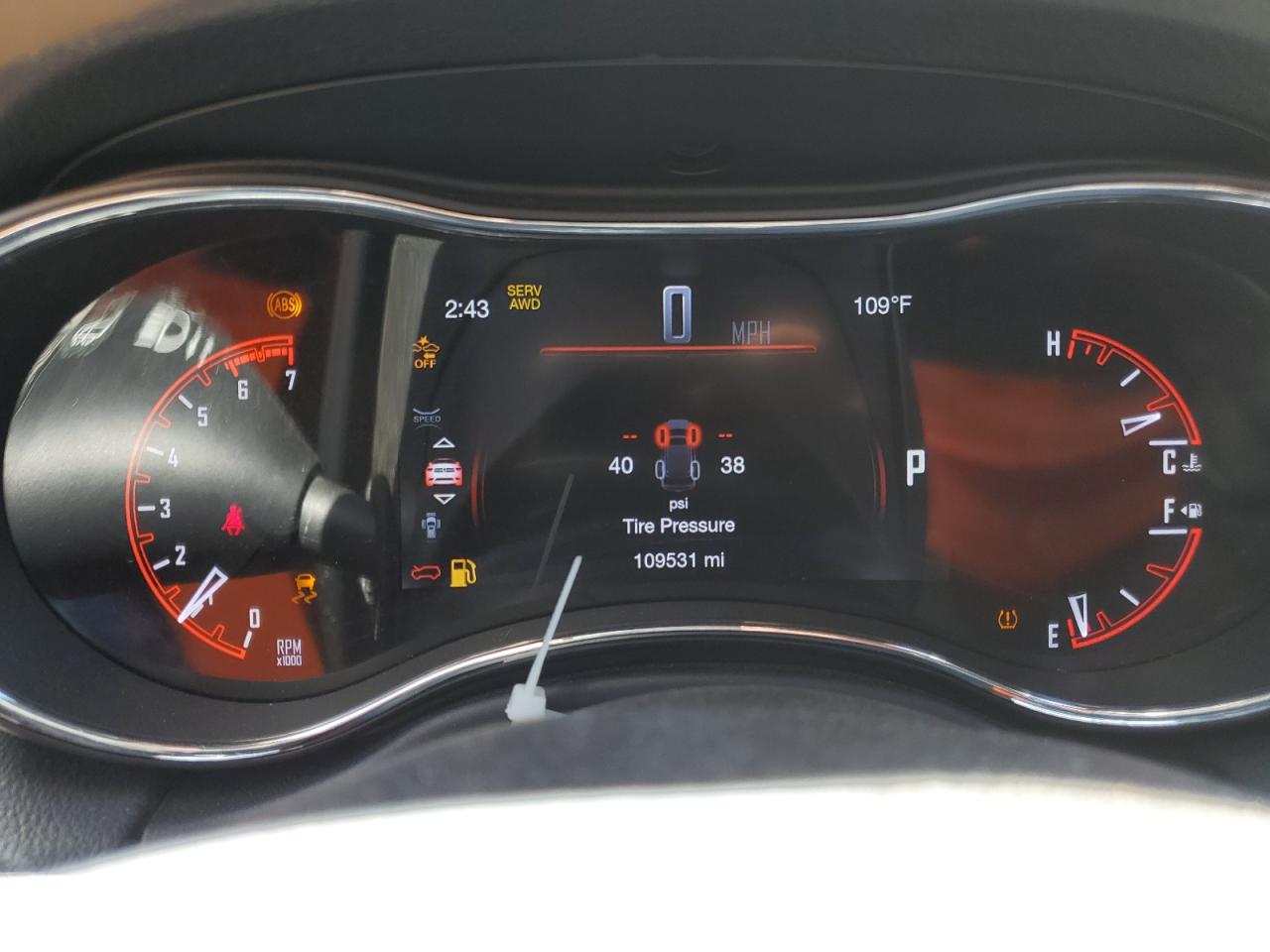 2017 Dodge Durango R/T VIN: 1C4SDJCT4HC850460 Lot: 64929964