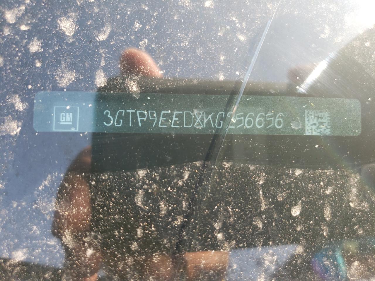 2019 GMC Sierra K1500 At4 VIN: 3GTP9EED8KG256656 Lot: 61886194