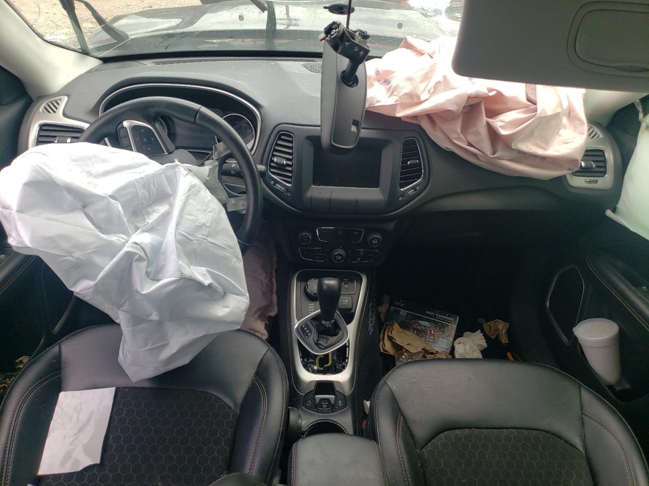 2021 Jeep Compass Latitude VIN: 3C4NJDBB5MT537562 Lot: 64140614