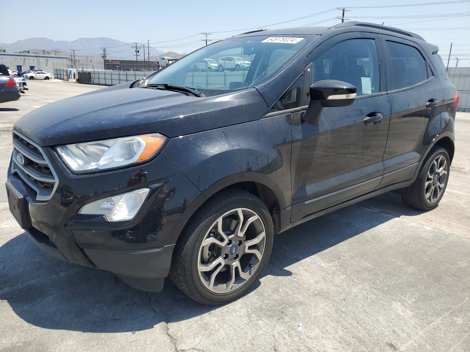 2018 Ford Ecosport Se vin: MAJ3P1TE6JC216866