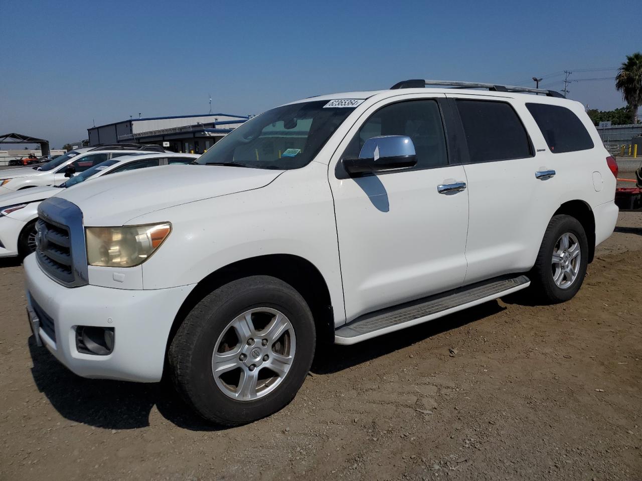 2008 Toyota Sequoia Limited VIN: 5TDZY68A68S010489 Lot: 62365364