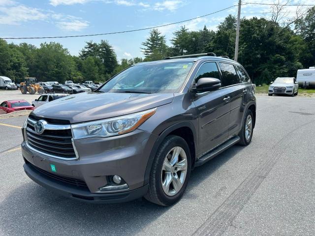 5TDDCRFH3ES006714 | 2014 Toyota highlander hybrid limited