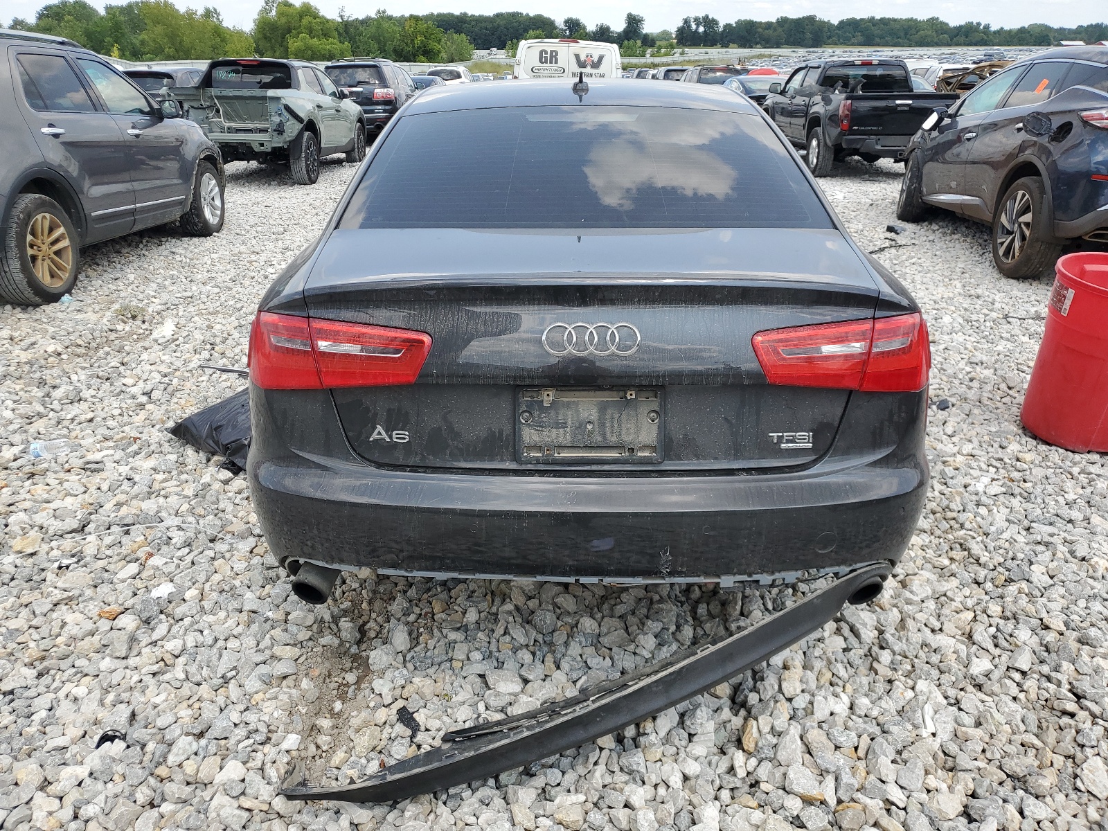 WAUHGCFC2EN004088 2014 Audi A6 Prestige