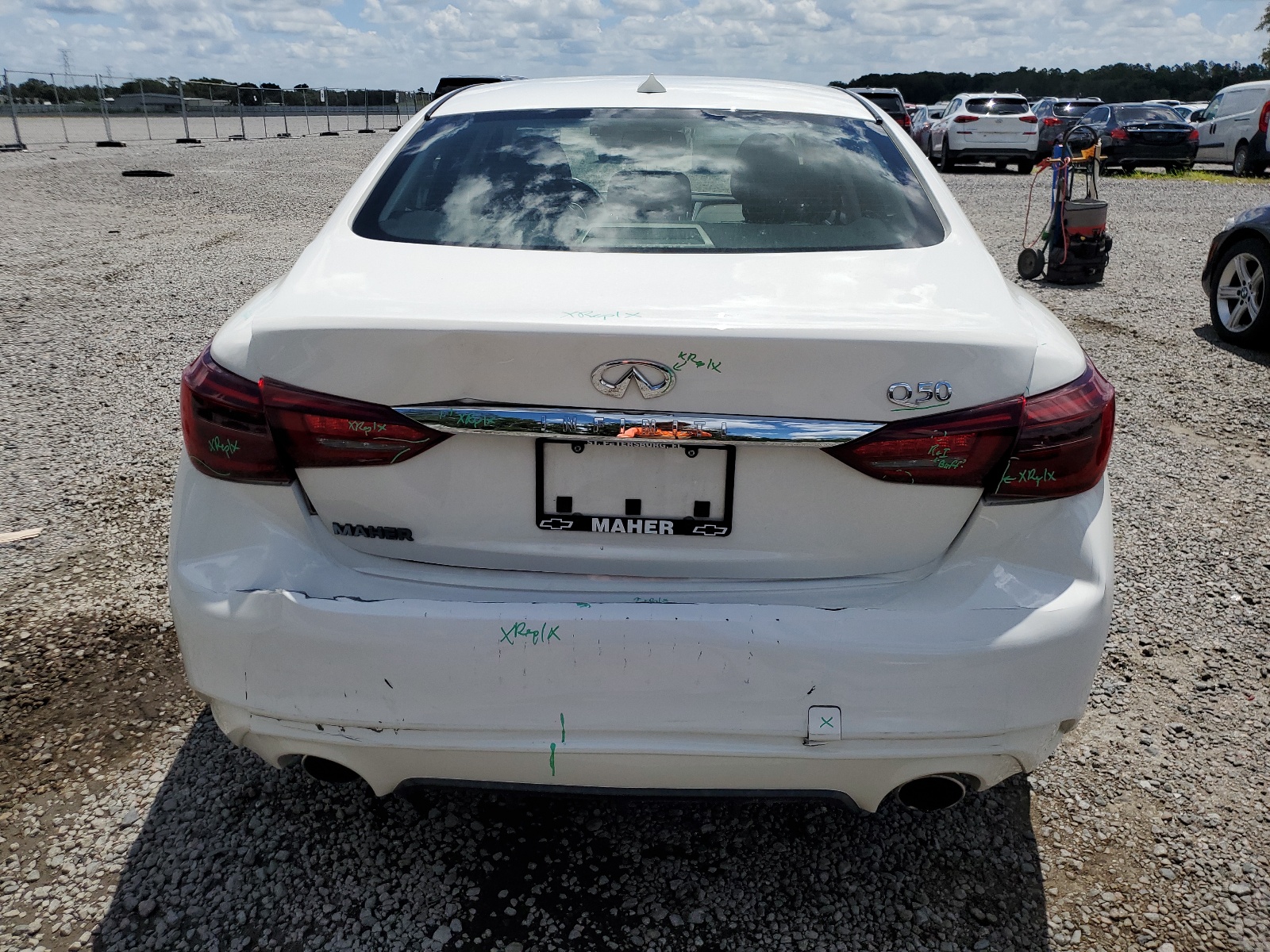 JN1EV7AP0KM540152 2019 Infiniti Q50 Luxe