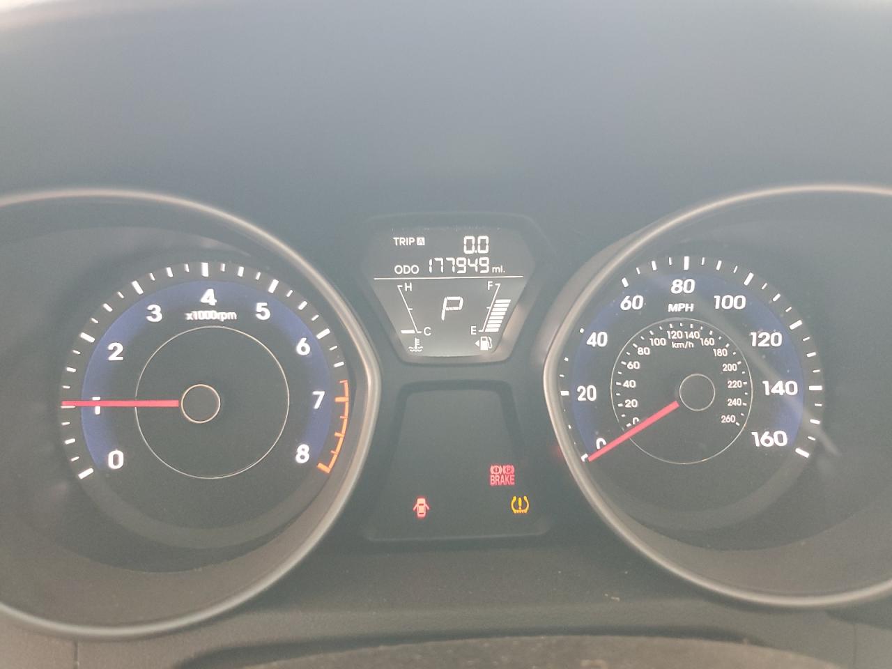 2011 Hyundai Elantra Gls VIN: 5NPDH4AE4BH032726 Lot: 64825484