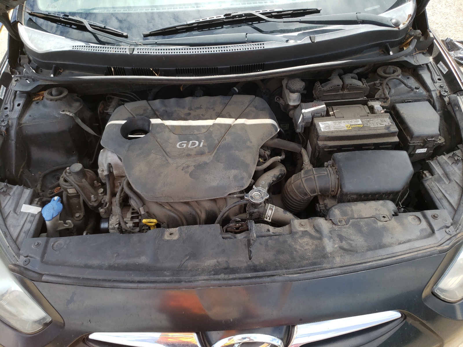 KMHCT5AE9EU189738 2014 Hyundai Accent Gls