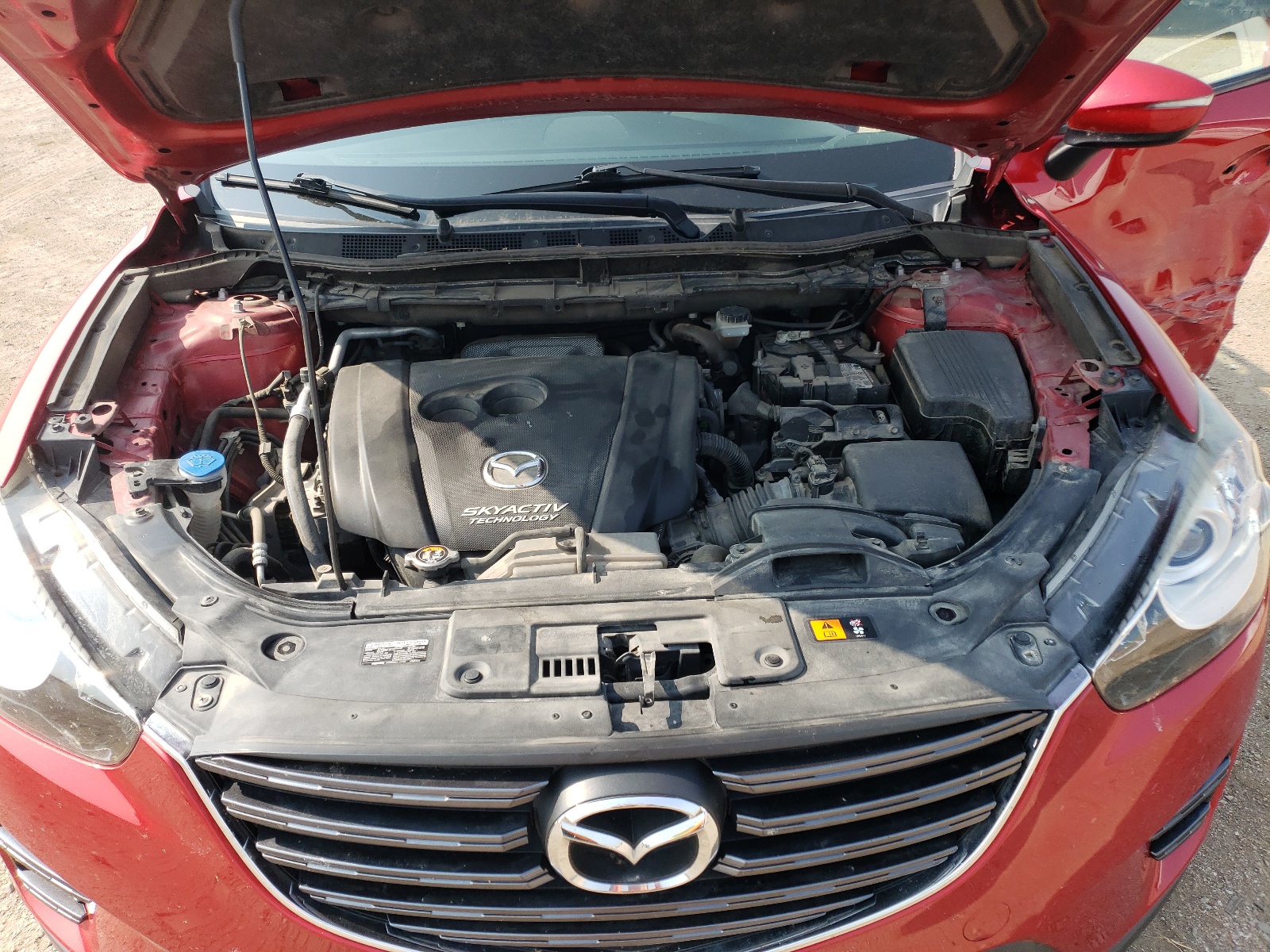 JM3KE4BY4G0710637 2016 Mazda Cx-5 Sport