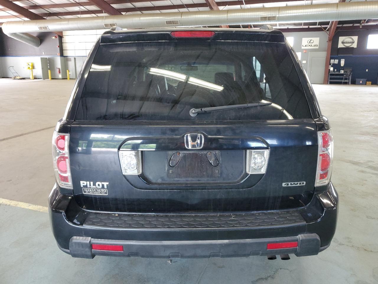 2006 Honda Pilot Ex VIN: 2HKYF185X6H526039 Lot: 63106974