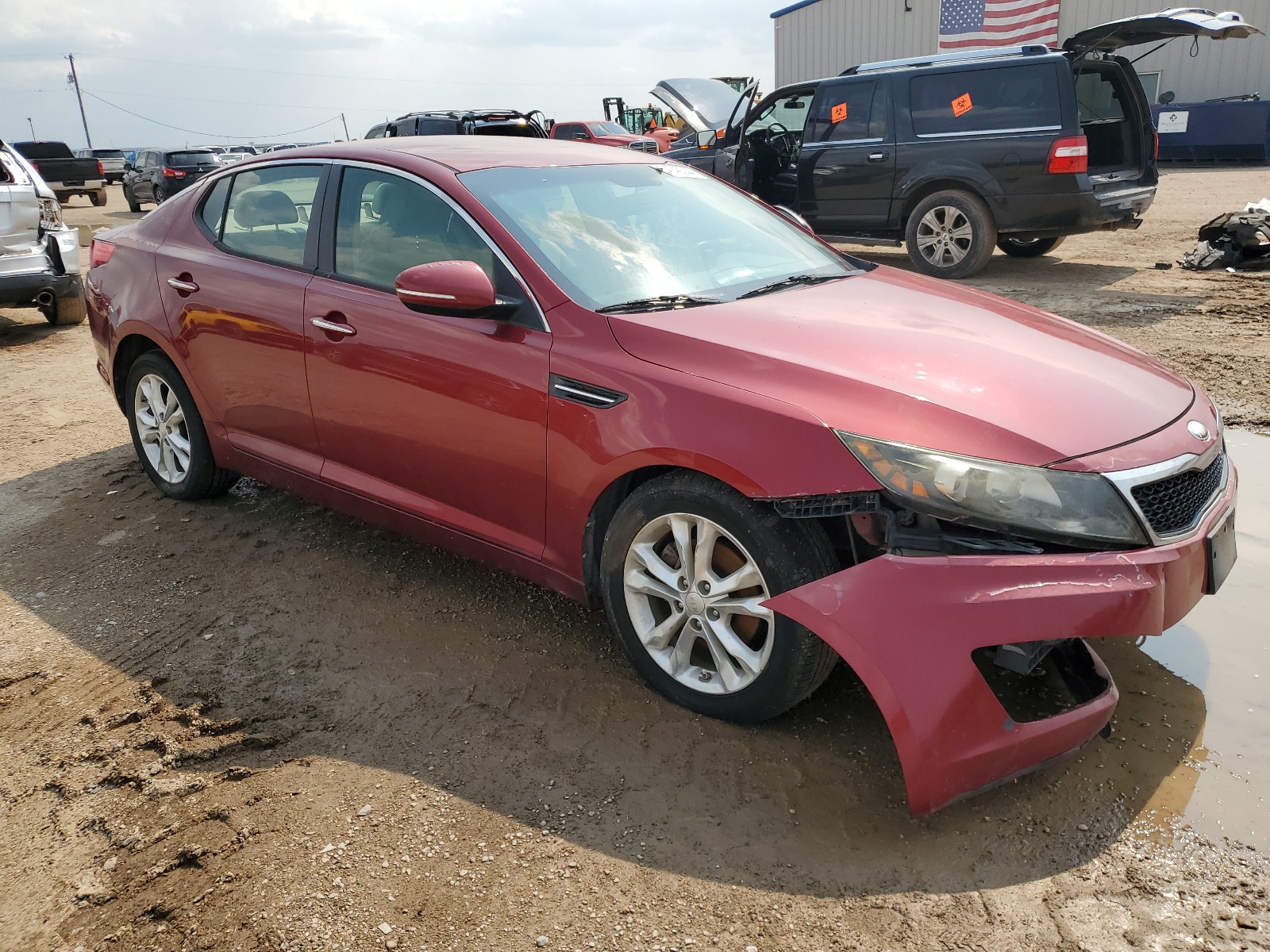 2013 Kia Optima Lx vin: 5XXGM4A77DG172388