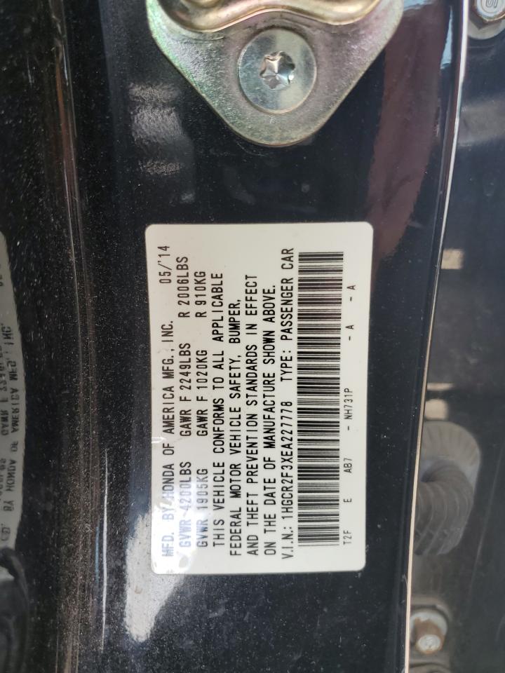 1HGCR2F3XEA227778 2014 Honda Accord Lx