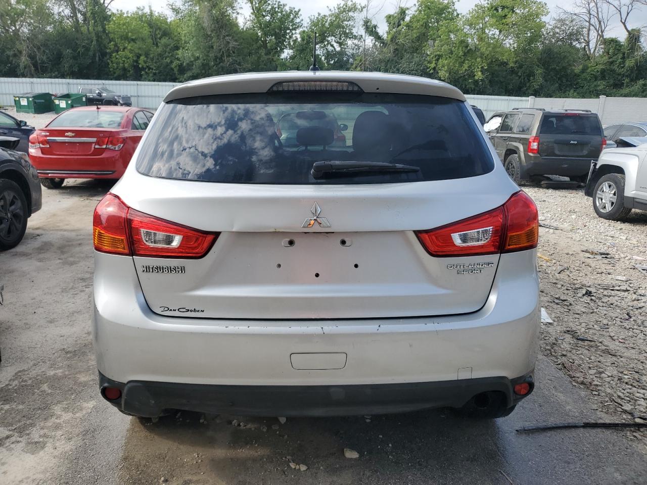 2014 Mitsubishi Outlander Sport Es VIN: 4A4AP3AU1EE014737 Lot: 62452544