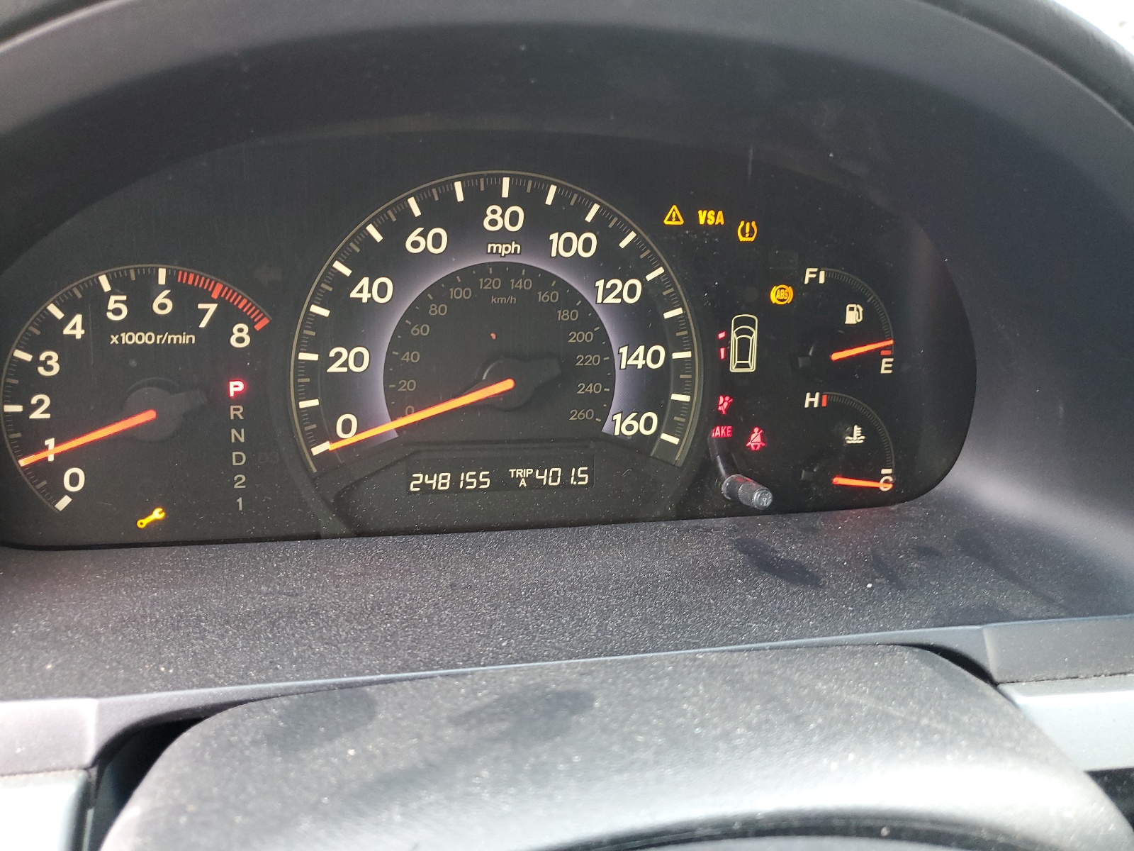 5FNRL38617B403117 2007 Honda Odyssey Exl