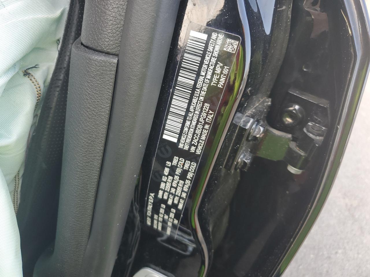 2018 Jeep Renegade Limited VIN: ZACCJBDB1JPG91228 Lot: 63218944