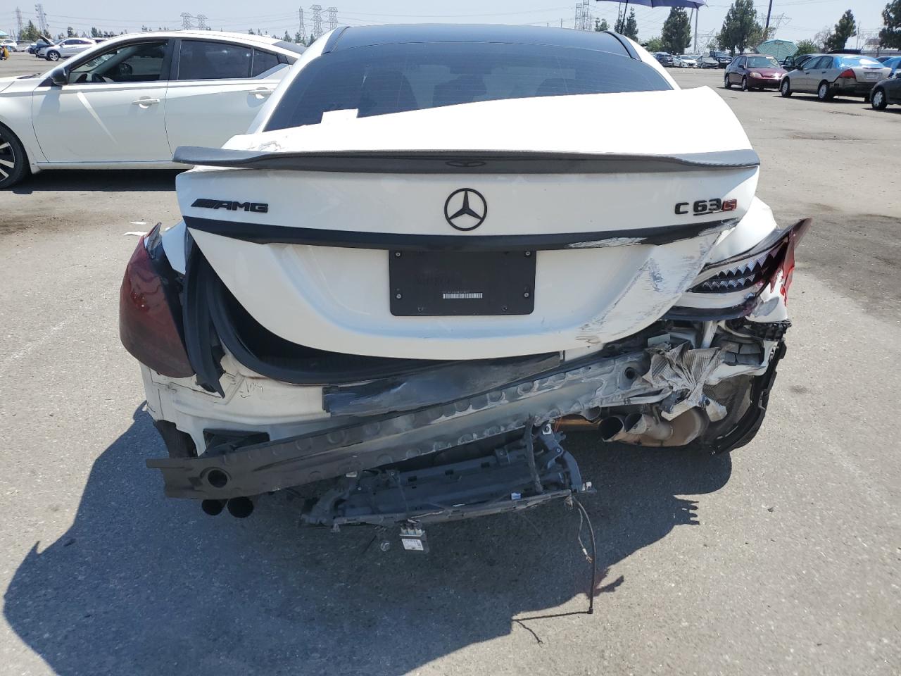 2019 Mercedes-Benz C 63 Amg-S VIN: 55SWF8HB4KU318297 Lot: 61959524