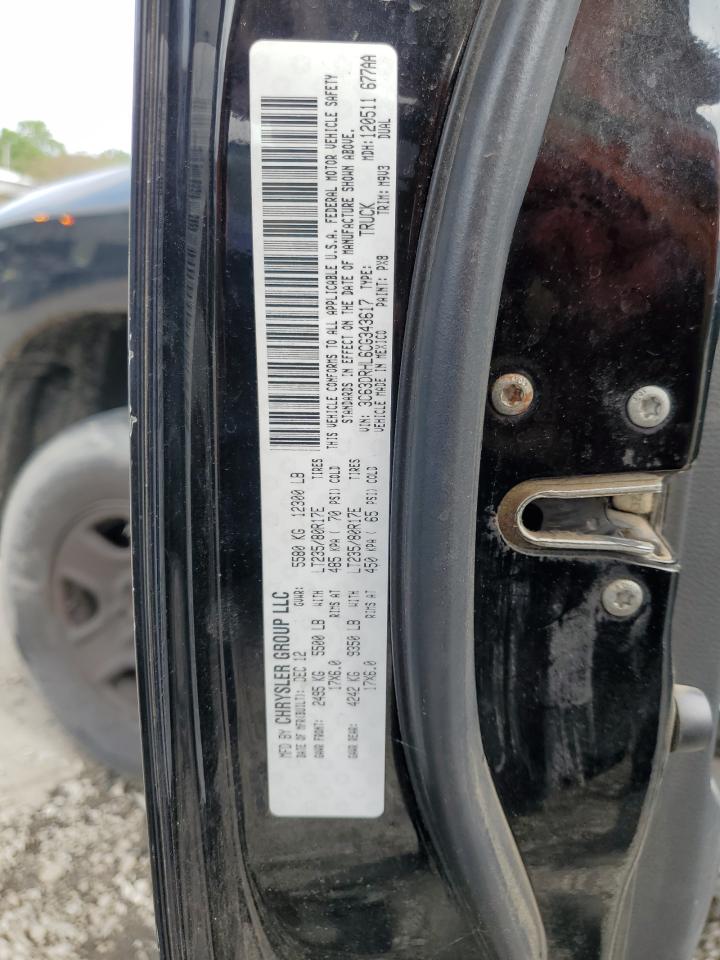 2012 Dodge Ram 3500 Slt VIN: 3C63DRHL6CG343617 Lot: 63180824