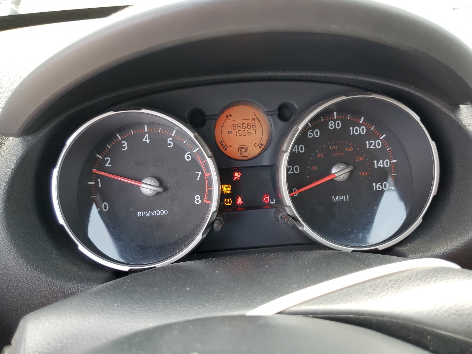 JN8AS58V38W128323 2008 Nissan Rogue S