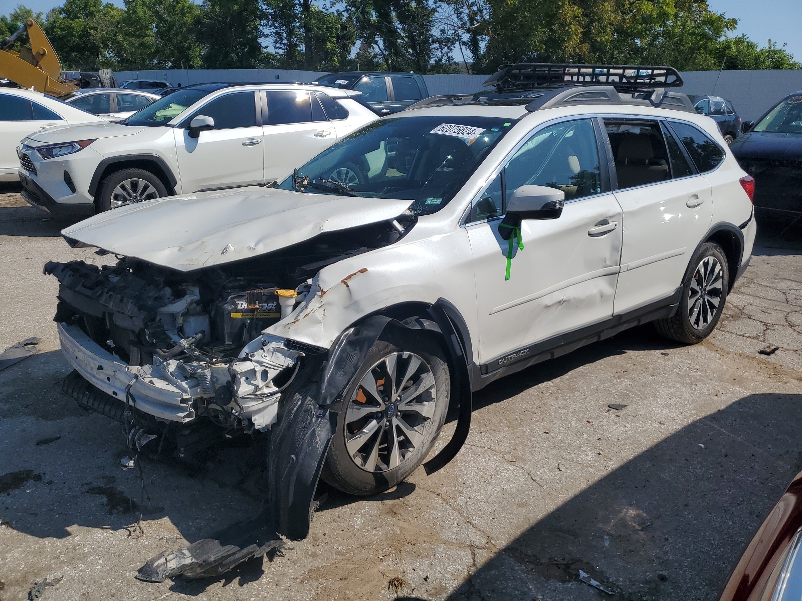 2016 Subaru Outback 2.5I Limited vin: 4S4BSBNC7G3231029